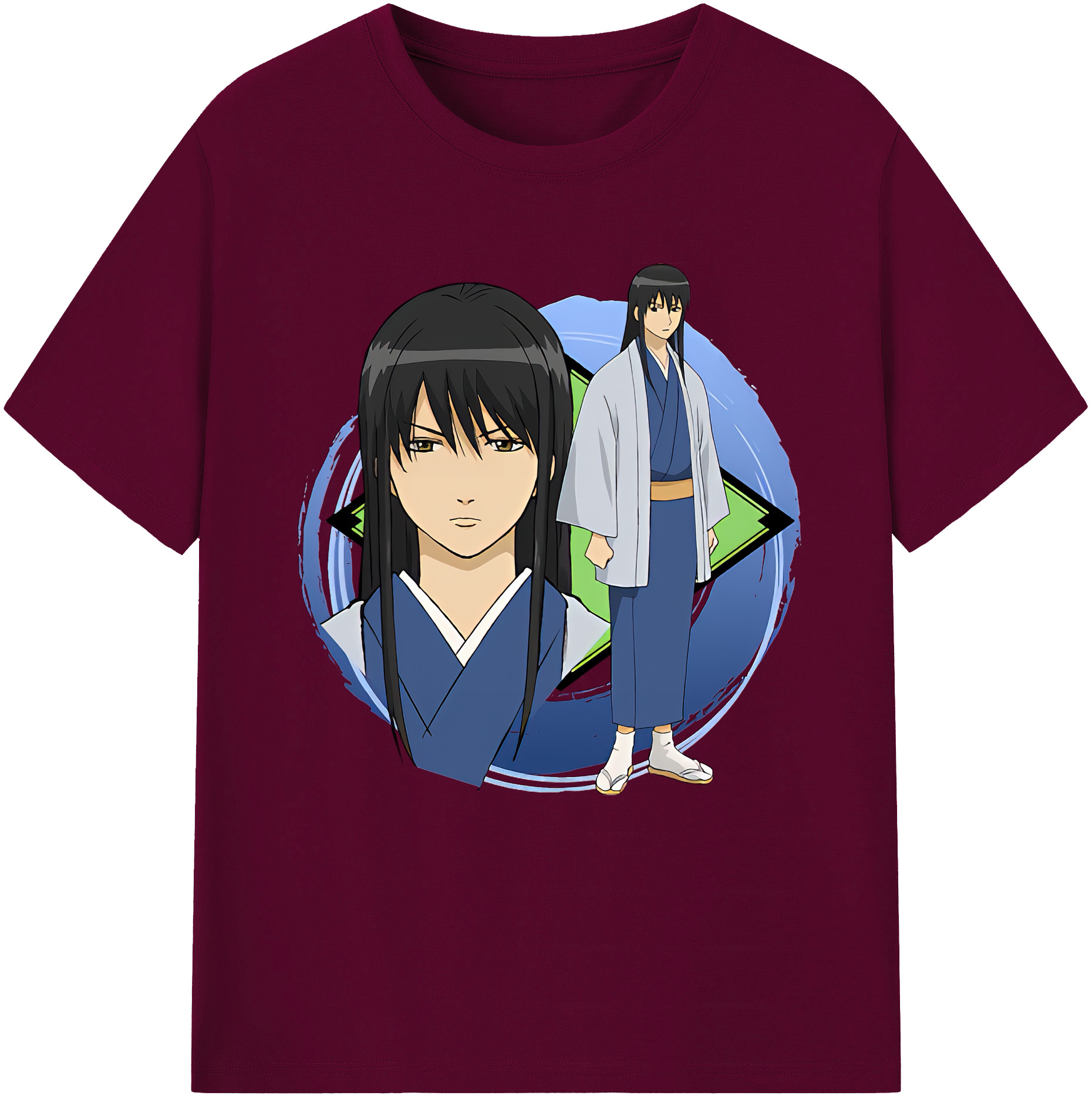 （画像用） ぎんたま 坂田銀時（さかたぎんとき） 神楽 志村新八（しむら しんぱち） GINTAMA Sakata Gintoki Kagura Shimura Shinpachi レディースカジュアルプリントTシャツ（綿100％）